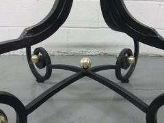 French Wrought Iron and Bronze Table - 1773634