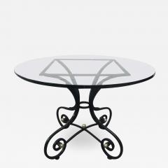 French Wrought Iron and Bronze Table - 1773980