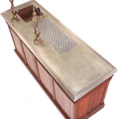 French Zinc Top Bar Counter C 1900 - 4722122