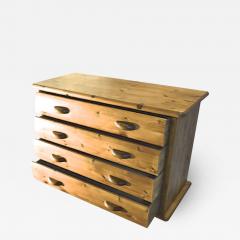 French alp solid pine 4 drawers chest of drawers - 1680672