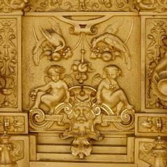 French architecturally formed ormolu mantel clock - 1588368
