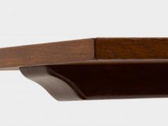 French art deco tinted oak wood serving table 1940 - 4463626