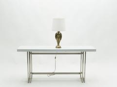 French bronze Art deco brass lamp 1920s - 1565331