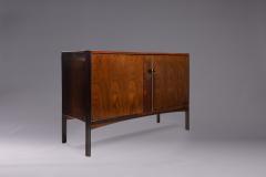 French buffet in rosewood with brass details 1960s  - 3148782