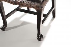 French chinoiserie neoclassical chair 1960s - 986974