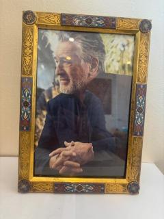 French cloissone trimed easel picture frame - 4665542