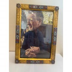 French cloissone trimed easel picture frame - 4694571