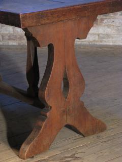 French early 17th Century Rustic Farm Table Console Desk Dining Table - 4174071
