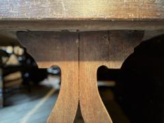 French early 17th Century Rustic Farm Table Console Desk Dining Table - 4174074