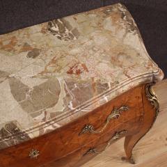 French inlaid Louis XV style chest of drawers from 20th century - 4226074