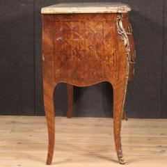 French inlaid Louis XV style chest of drawers from 20th century - 4226077