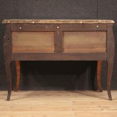 French inlaid Louis XV style chest of drawers from 20th century - 4226078