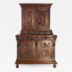 French late 16th century Renaissance Deux Corps Cabinet - 672150