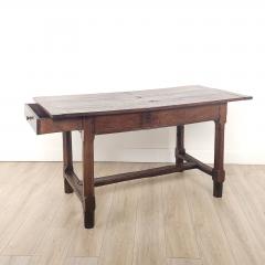 French or Italian Rustic Elm Table early 19th century - 3481605