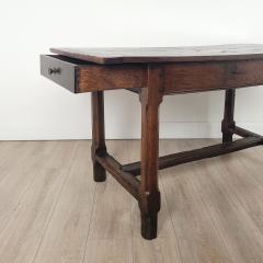 French or Italian Rustic Elm Table early 19th century - 3481606