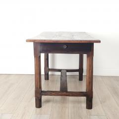French or Italian Rustic Elm Table early 19th century - 3481608