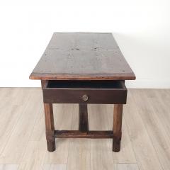 French or Italian Rustic Elm Table early 19th century - 3481609