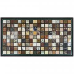 French ormolu coffee table with Italian marble specimen top - 2232094