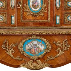 French porcelain and gilt bronze mounted writing desk - 3159932