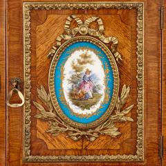 French porcelain and gilt bronze mounted writing desk - 3159933