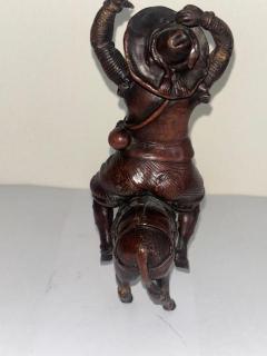 French small bronze of Sancho Panza on a donkey - 4673662