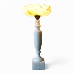 French table lamp Louis XVI marble 1900 - 4737813