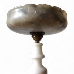 French table lamp Louis XVI marble 1900 - 4737817