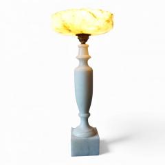 French table lamp Louis XVI marble 1900 - 4737819