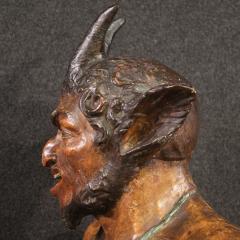 French terracotta sculpture from the 19th century the God Pan - 3931010