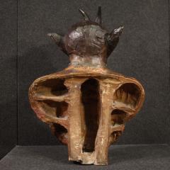 French terracotta sculpture from the 19th century the God Pan - 3931011