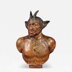 French terracotta sculpture from the 19th century the God Pan - 3933976