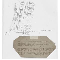 Frida Kahlo Rare Frida Diego Signing 2nd Marriage Liscense Press Photo - 4502031