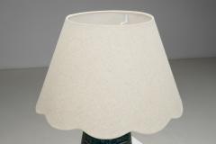 Fridtjof Sejersen Glazed Chamotte Table Lamp by Fridtjof Sejersen Denmark ca 1960s - 4456511