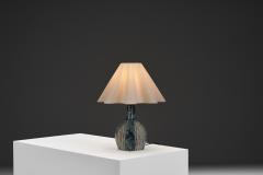 Fridtjof Sejersen Stoneware Table Lamp by Fridtjof Sejersen for Sejer Keramiek Denmark ca 1960s - 4691598