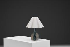 Fridtjof Sejersen Stoneware Table Lamp by Fridtjof Sejersen for Sejer Keramiek Denmark ca 1960s - 4691746