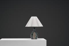 Fridtjof Sejersen Stoneware Table Lamp by Fridtjof Sejersen for Sejer Keramiek Denmark ca 1960s - 4691748