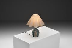 Fridtjof Sejersen Stoneware Table Lamp by Fridtjof Sejersen for Sejer Keramiek Denmark ca 1960s - 4691749