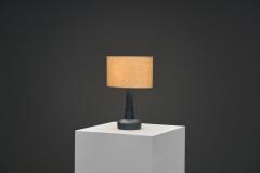 Fridtjof Sejersen Stoneware Table Lamp by Fridtjof Sejersen for Sejer Keramik Denmark ca 1960s - 4604033
