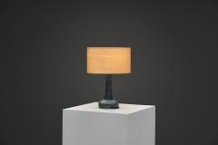 Fridtjof Sejersen Stoneware Table Lamp by Fridtjof Sejersen for Sejer Keramik Denmark ca 1960s - 4604035