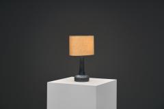Fridtjof Sejersen Stoneware Table Lamp by Fridtjof Sejersen for Sejer Keramik Denmark ca 1960s - 4604037
