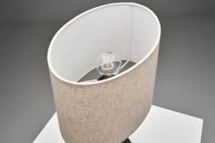 Fridtjof Sejersen Stoneware Table Lamp by Fridtjof Sejersen for Sejer Keramik Denmark ca 1960s - 4604041