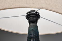 Fridtjof Sejersen Stoneware Table Lamp by Fridtjof Sejersen for Sejer Keramik Denmark ca 1960s - 4610972