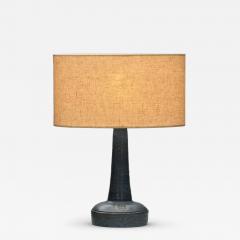 Fridtjof Sejersen Stoneware Table Lamp by Fridtjof Sejersen for Sejer Keramik Denmark ca 1960s - 4623895