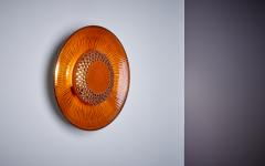 Fridtjof Sejersen Stoneware Wall Sconce with orange glaze by Fridtjof Sejersen for Sejer 1 - 4415708