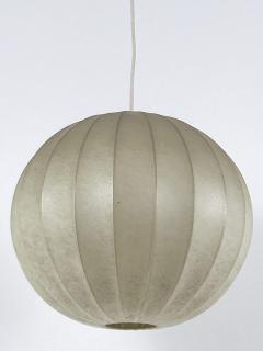 Friedel Wauer Mid Century Goldkant Globe Cocoon Pendant Lamp or Hanging Light Germany 1960s - 4599852