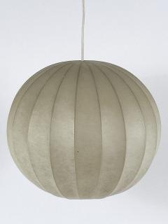 Friedel Wauer Mid Century Goldkant Globe Cocoon Pendant Lamp or Hanging Light Germany 1960s - 4599855
