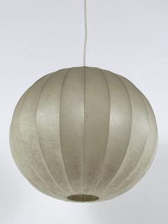 Friedel Wauer Mid Century Goldkant Globe Cocoon Pendant Lamp or Hanging Light Germany 1960s - 4599859