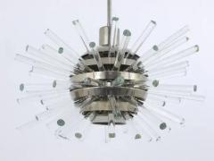 Friedl Bakalowits Bakalowits Miracle Sputnik Chandelier with Crystal Glass Rods Austria 1960s - 4041740