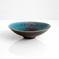 Friedl Holzer Kjellberg Friedl Holzer Kjellberg hand thrown bowl jewel colored glaze Arabia Finland - 4041646