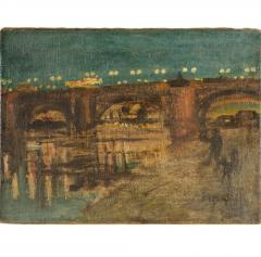 Friedrich Augustbrucke Friedrich Augustbrucke xx xx Dresden bei Abendbeleuching  - 2085577